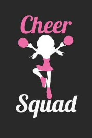 Cover of Cheerleading Notebook - Cheer Squad - Cheerleading Training Journal - Gift for Cheerleader - Cheerleading Diary