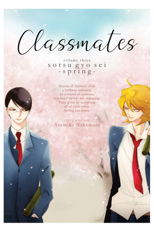 Cover of Classmates Vol. 3: Sotsu gyo sei (Spring)