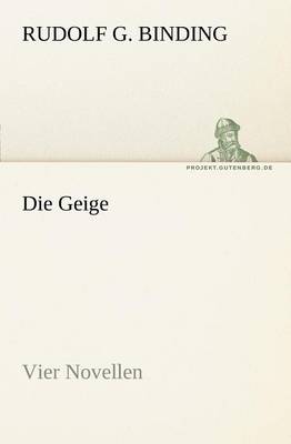 Book cover for Die Geige