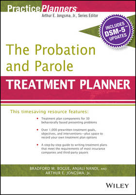 Book cover for The Probation and Parole Treatment Planner, with DSM 5 Updates