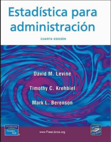 Book cover for Estadistica Para Administracion - Con CD-ROM