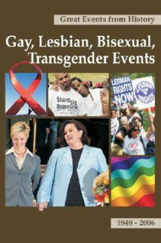 Cover of Gay, Lesbian, Bisexual and Transgender Events