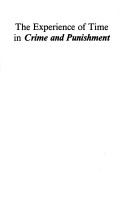 Book cover for Experience of Time in "Crime and Punishment"