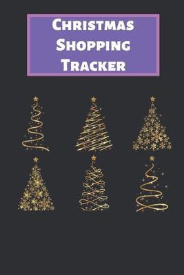 Book cover for Christmas Shopping Tracker