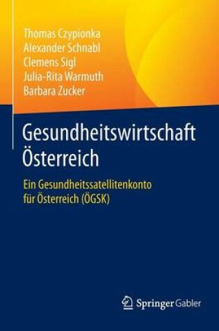 Cover of Gesundheitswirtschaft OEsterreich