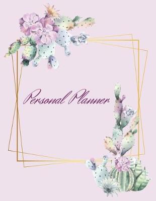 Book cover for Succulents Personal Planner