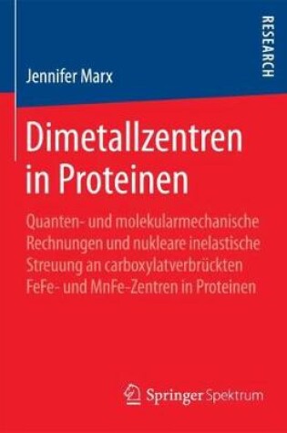 Cover of Dimetallzentren in Proteinen