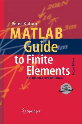 Book cover for MATLAB Guide to Finite Elements