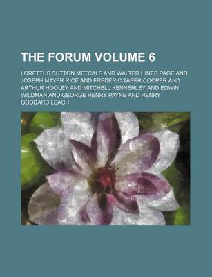 Book cover for The Forum Volume 6