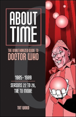 Book cover for About Time 6: The Unauthorized Guide to Doctor Who (Seasons 22 to 26, the TV Movie)