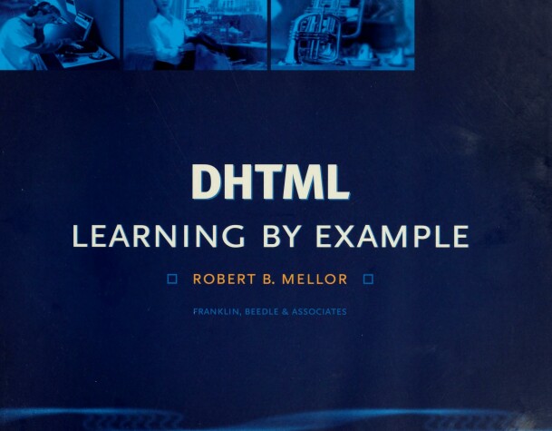 Book cover for Dhtml Learning by Example