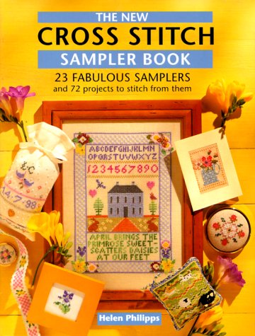 Book cover for The New Cross Stitch Sampler Book