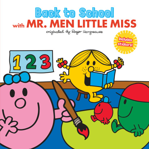 Book cover for Back to School with Mr. Men Little Miss