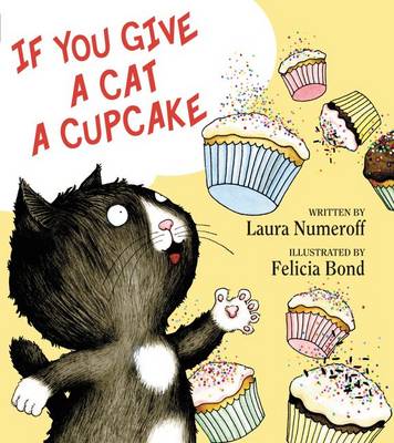 Book cover for If You Give a Cat a Cupcake