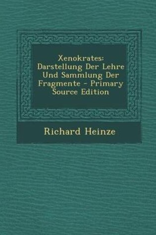 Cover of Xenokrates