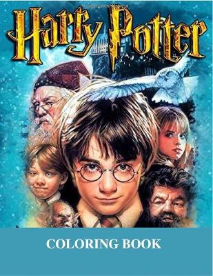 Book cover for Harry Potter Coloring Book