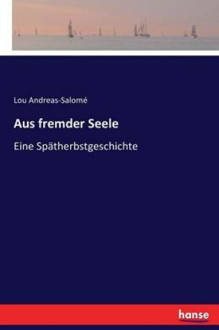 Cover of Aus fremder Seele