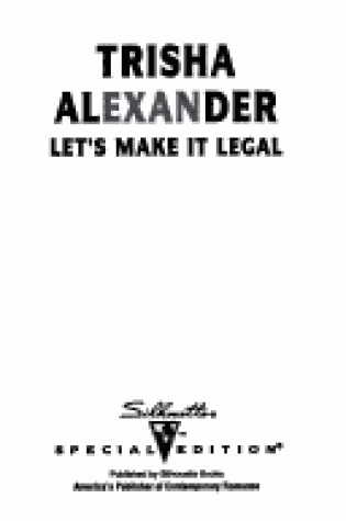 Cover of Let's Make It Legal