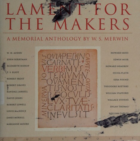 Book cover for Lament for the Makers