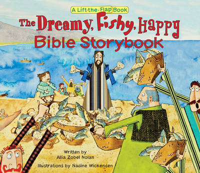 Book cover for The Dreamy, Fishy, Happy Bible Storybook