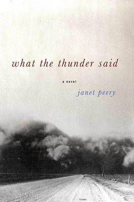 Book cover for What the Thunder Said