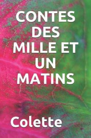 Cover of Contes Des Mille Et Un Matins