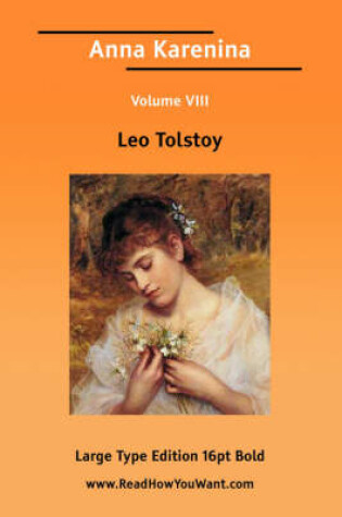 Cover of Anna Karenina, Volume 8