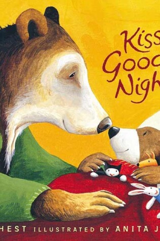 Cover of Kiss Good Night Lap-Size Board Book