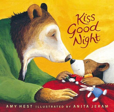 Book cover for Kiss Good Night Lap-Size Board Book