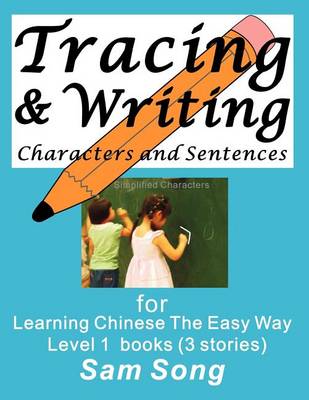 Book cover for Tracing & Writing Characters and Sentences