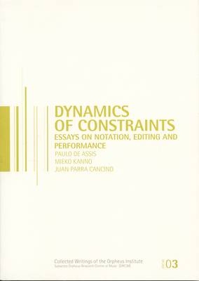 Cover of Dynamics of Constraints