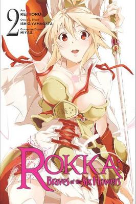Book cover for Rokka: Braves of the Six Flowers, Vol. 2 (manga)