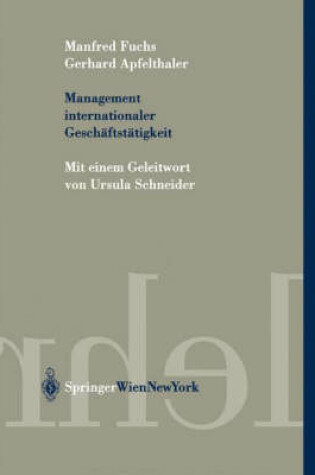 Cover of Management Internationaler Geschaftstatigkeit