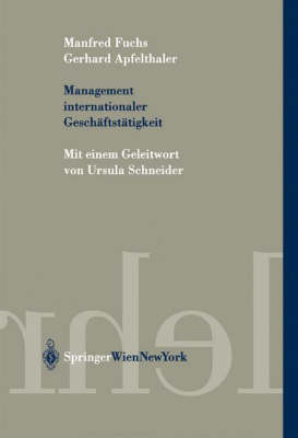 Book cover for Management Internationaler Geschaftstatigkeit