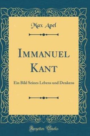 Cover of Immanuel Kant