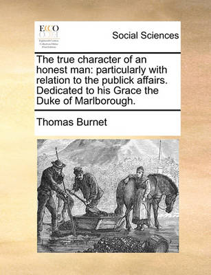 Book cover for The true character of an honest man