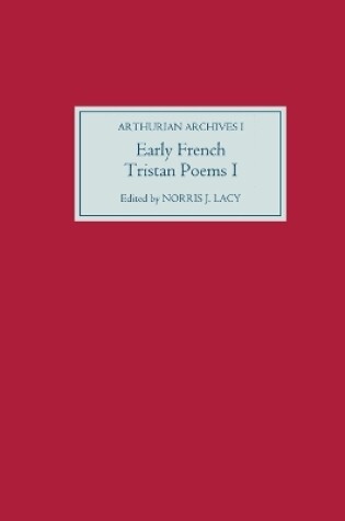 Cover of Early French Tristan Poems: I