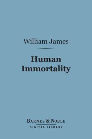 Cover of Human Immortality (Barnes & Noble Digital Library)