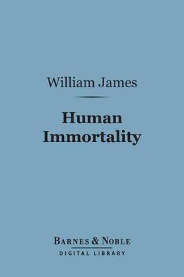 Cover of Human Immortality (Barnes & Noble Digital Library)