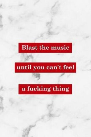 Cover of Blast The Music Until You Can't Feel A Fucking Thing