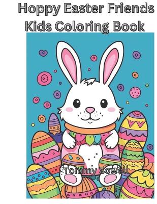 Book cover for Hoppy Easter Friends Coloring Book