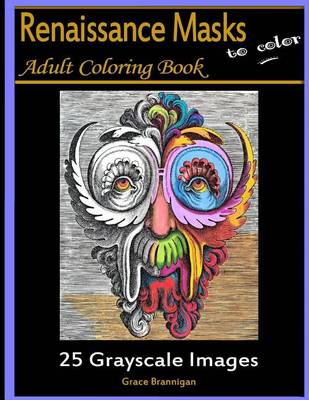 Book cover for Renaissance Masks to Color