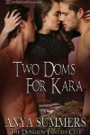 Book cover for Two Doms for Kara