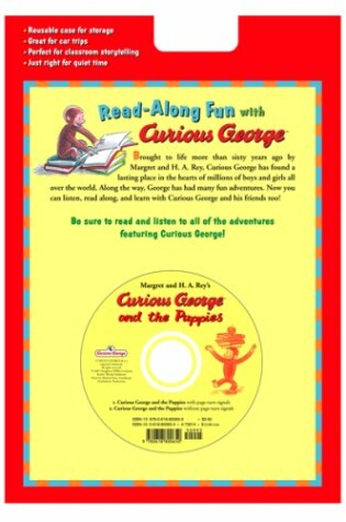 Cover of Curious George and the Puppies Book & Cd