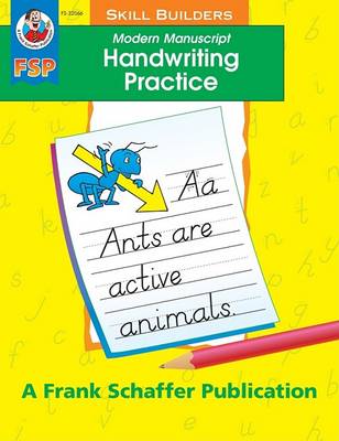 Book cover for Modern Manuscript Handwriting Practice Skill Builder