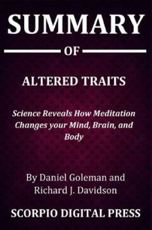 Cover of Summary Of Altered Traits