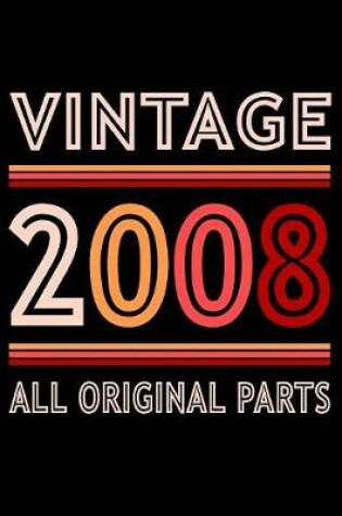 Cover of 2008 All Original Parts