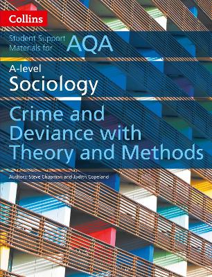 Cover of AQA A Level Sociology Crime and Deviance with Theory and Methods