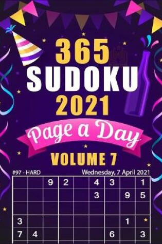 Cover of 365 Sudoku 2021 Page a Day Volume 7