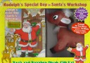 Book cover for Rudolph's Special Day in Santa's Workshop Book and Beanbag Plush Gift Set